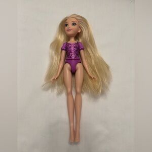 Disney Princess Royal Shimmer Rapunzel Doll 11" Hasbro No Skirt VG